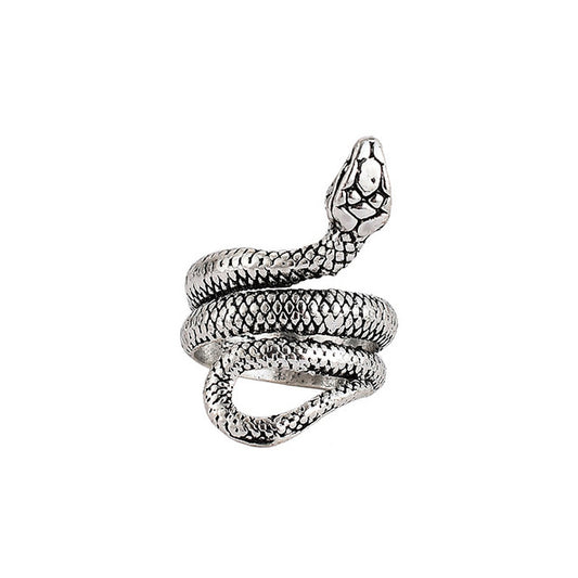 Creative Vintage Knuckle Ring Set | Snake Design Diamond Ring for Men | Cross-Border New Style